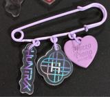 K-POP DEMON HUNTERS Safety Pin Charm