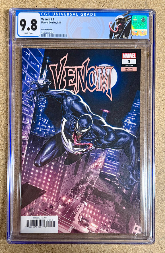 Venom #3 Jorge Molina Variant CGC 9.8 1st Full Appearance Knull 2018 Marvel