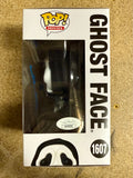 Skeet Ulrich Signed Ghost Face Scream 2024 Funko Pop! #1607 With JSA COA