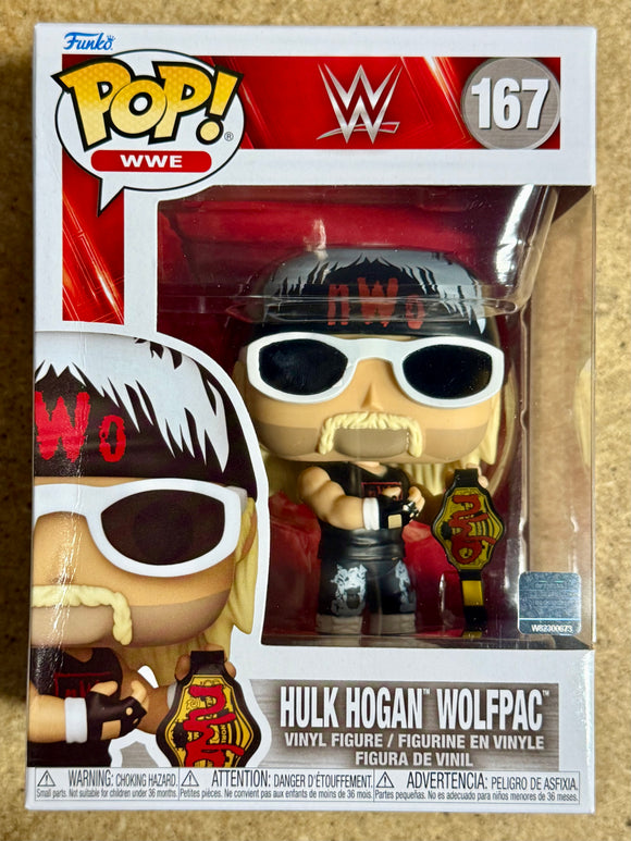 Funko Pop! WWE Hollywood Hulk Hogan (Wolfpac) With NWO World Heavyweight Title #167 2024