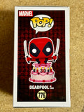 Funko Pop! Marvel Metallic Deadpool In Cake #776 30 Years Vaulted Exclusive