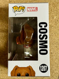 Funko Pop! Marvel Flocked Cosmo The Space Dog #1207 Guardians Of The Galaxy Vol. 3 2023 Exclusive