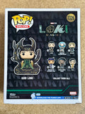 Funko Pop! Marvel Deluxe God Loki In Throne #1326 Season Two (2) FS 2023 Exclusive